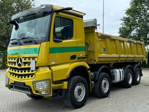 autobasculantă Mercedes-Benz AROCS 4145 8x4 EURO6 WYWROTKA TRÓJSTRONNA Z BORDMATIKIEM