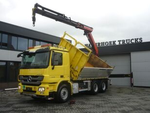 autobasculantă Mercedes-Benz Actros 2646 Euro 5 6x4 2 side tipper Palfinger PK 22002 EH C rem