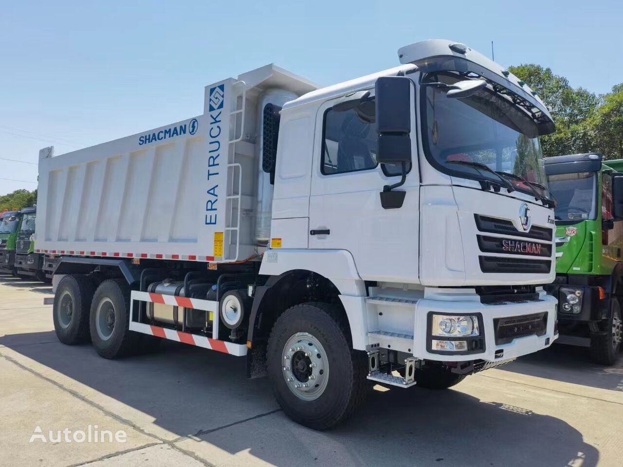 autobasculantă Shacman 6X4 380hp new dump truck 30t loading nou