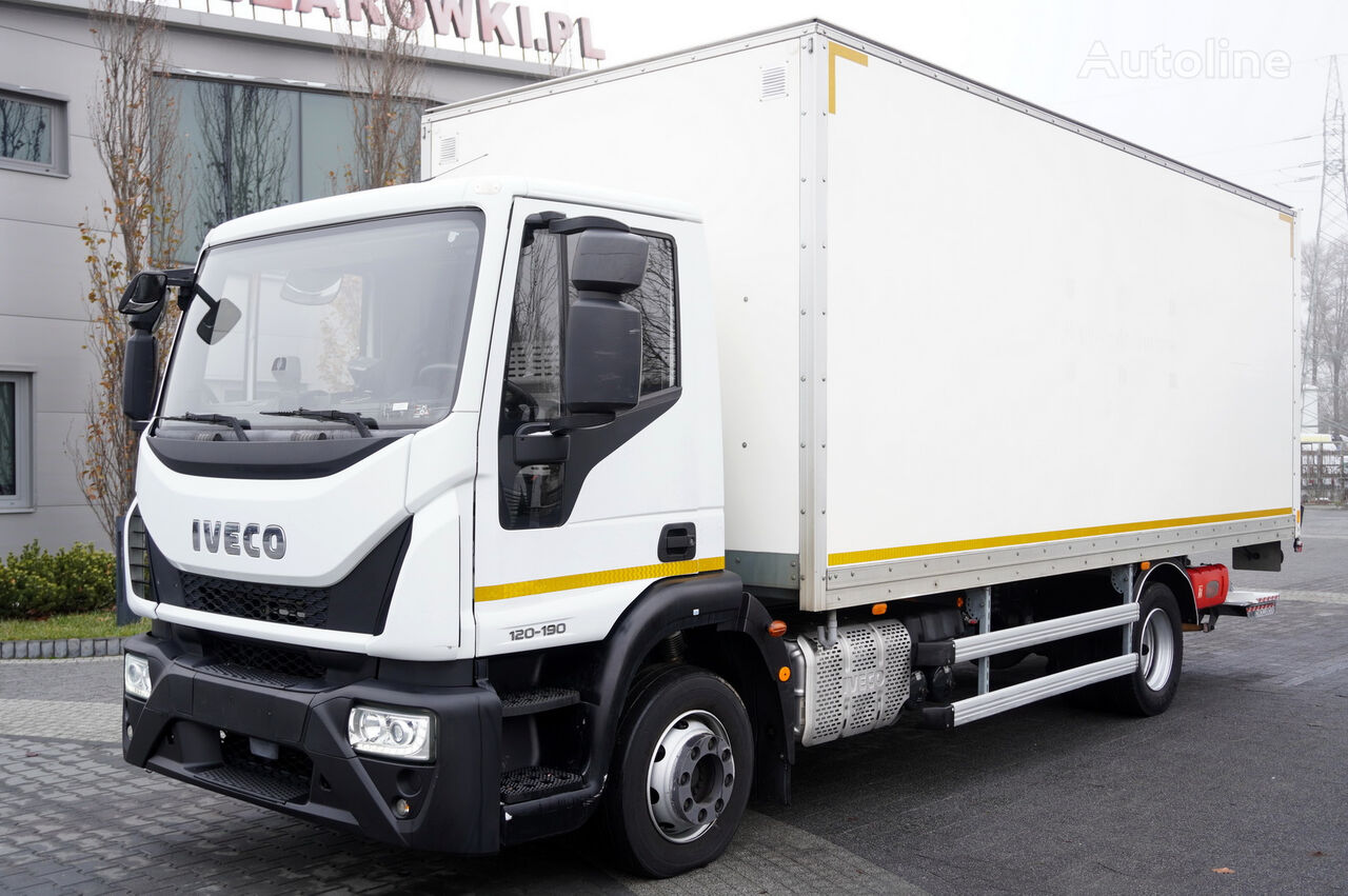 camion furgon IVECO 120-190 Euro 6 / DMC 11990 kg / 15 pallets / Lift / 130 000 km !
