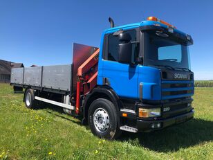 camion platformă SCANIA D94 HDS Palfinger 12 TON/m pierwszy własciciel