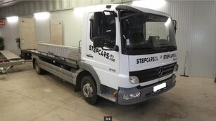 camion transport auto Mercedes-Benz Atego 816 Járműszállító rámpával + cs