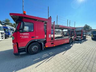camion transport auto VOLVO FM 380 + remorcă transport auto