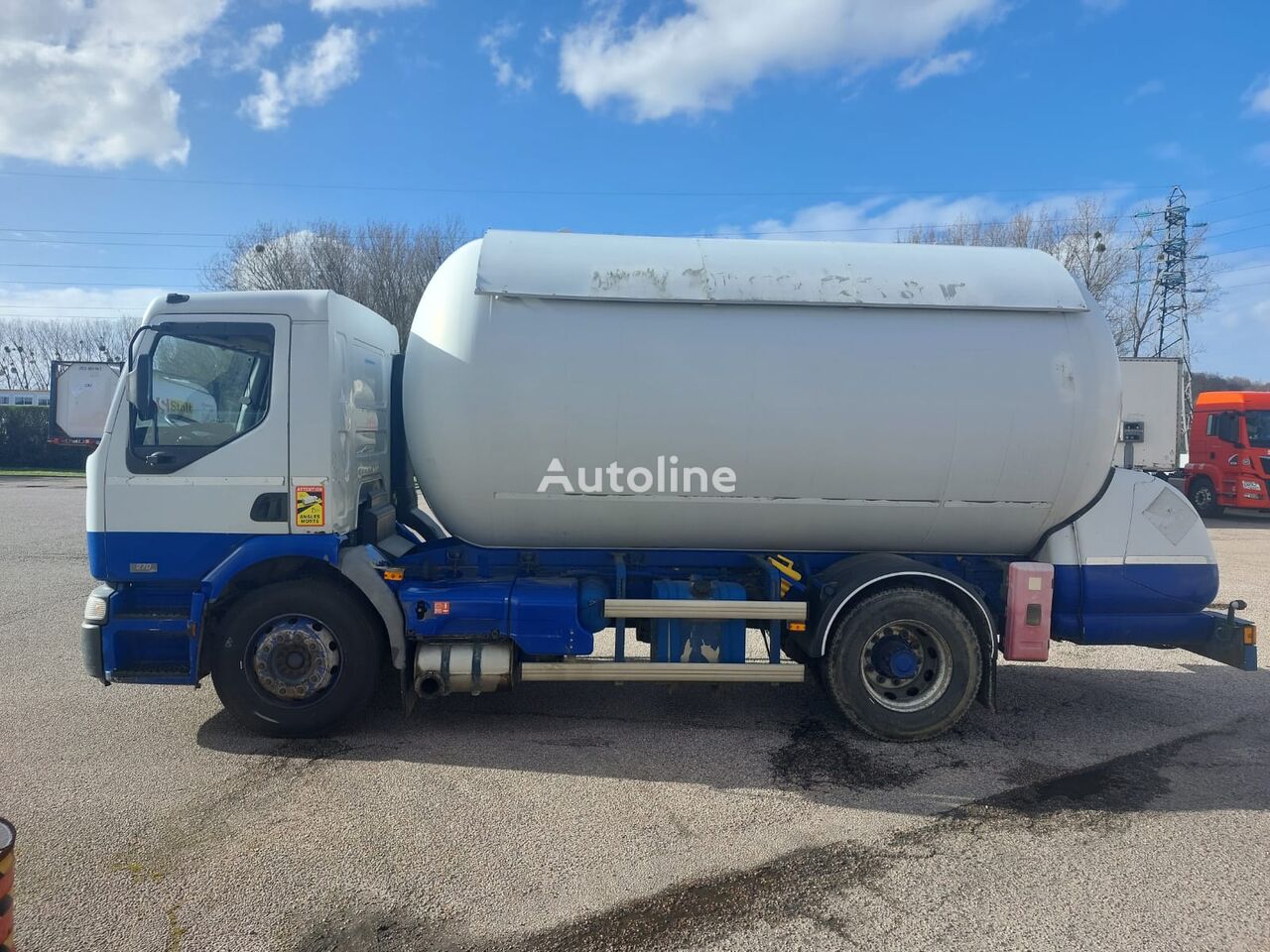 camion cisternă pentru transport GPL Renault Premium 270 dci