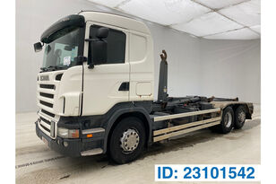 camion cu cârlig Scania R420 - 6x2