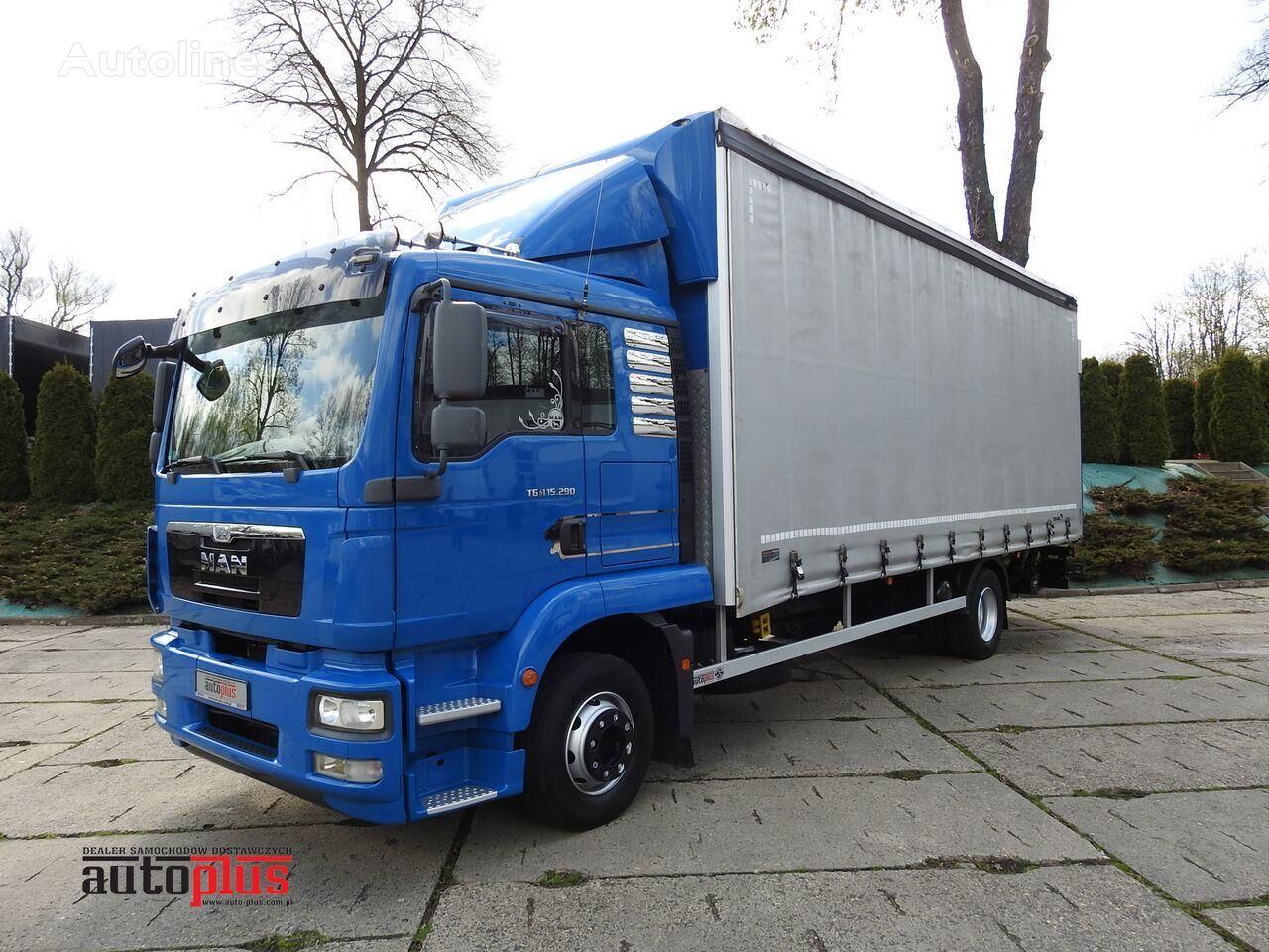 camion cu prelata MAN TGM 15.290