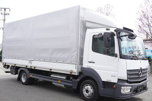 camion cu prelata Mercedes-Benz Atego 818 E6 Sideboard-Tilt 15 pallets / Tail lift