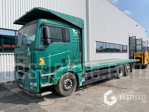 camion platformă MAN TGA 26.430 accidentate