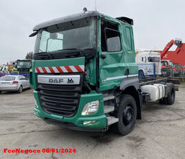 camion şasiu DAF CF 460 Euro6/Retarder/Climatisation accidentate