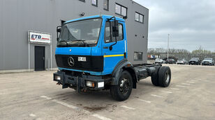 camion şasiu Mercedes-Benz SK 1824 (GRAND PONT / LAMES / V8 / POMPE MANUELLE)