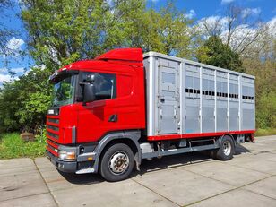 camion transport animale Scania 124.400  Kaba 2stock