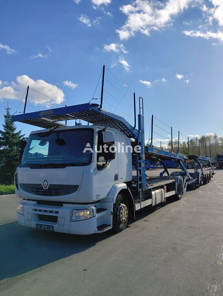 camion transport auto Renault Premium Dxi 450 ROLFO