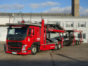 camion transport auto Volvo FM13 460 + remorcă transport auto