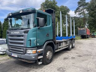 camion transport de lemne Scania G420