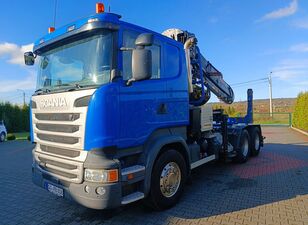 camion transport de lemne Scania R450