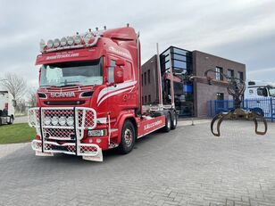 camion transport de lemne Scania R730