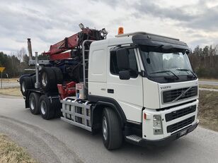 camion transport de lemne Volvo FM 480 KM 6x4 Z Dzwigiem Diebolt KOMPLET Sprowadzony ze Szwajcar