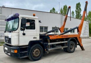 camion utilaj ridicare container gunoi MAN 18.260 lift dumper for containers 4x2 MANUAL FULL RESOR