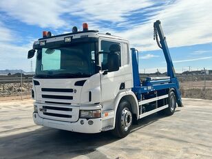 camion utilaj ridicare container gunoi Scania P 340 4X2