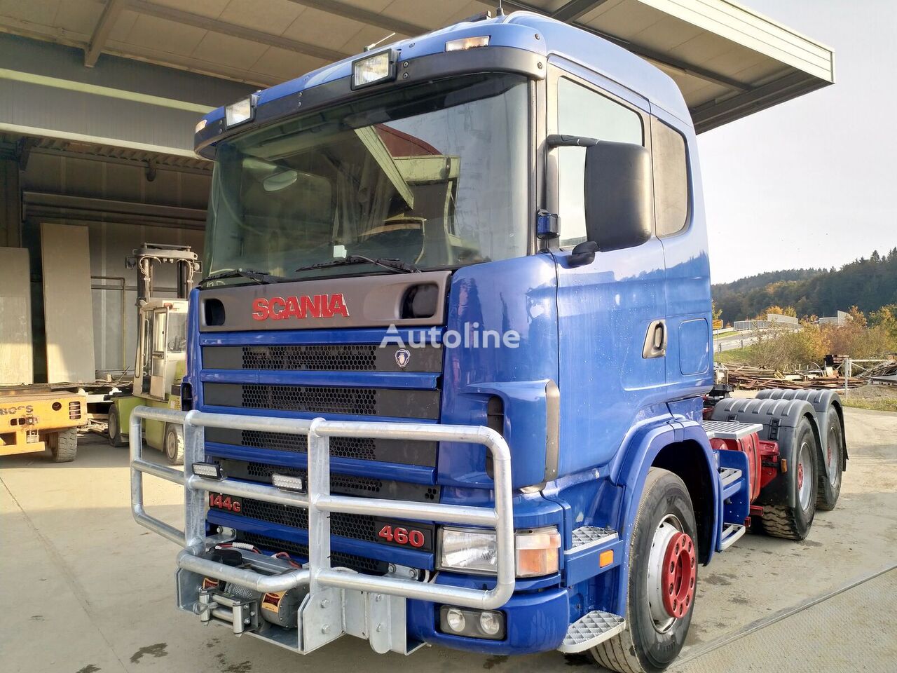 cap tractor Scania R144 460