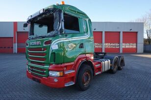 cap tractor Scania R560 / ENGINE RUNNING / RETARDER / HYDRAULICS / GERMAN TRUCK / E accidentate