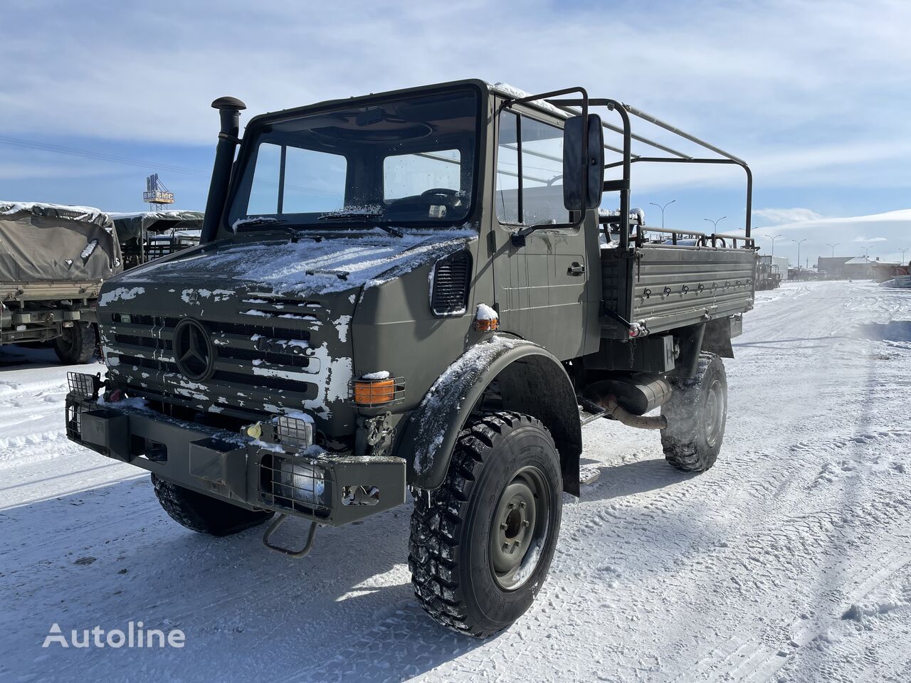 dropside camion Mercedes-Benz Unimog U 4000