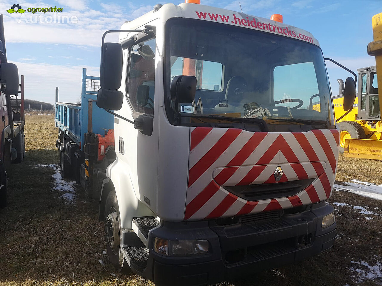 dropside camion Renault 220 DCI