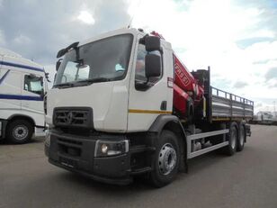 dropside camion Renault 320 6X4 + FASSI F245 DEMO UNUSED nou