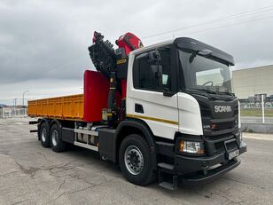 dropside camion Scania P 370 XT