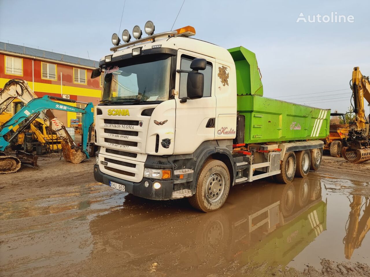 dropside camion Scania R480
