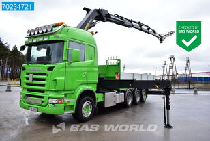 dropside camion Scania R480 8X4 Palfinger PK50002 EH Kran Crane Fly-Jib Liftachse Euro