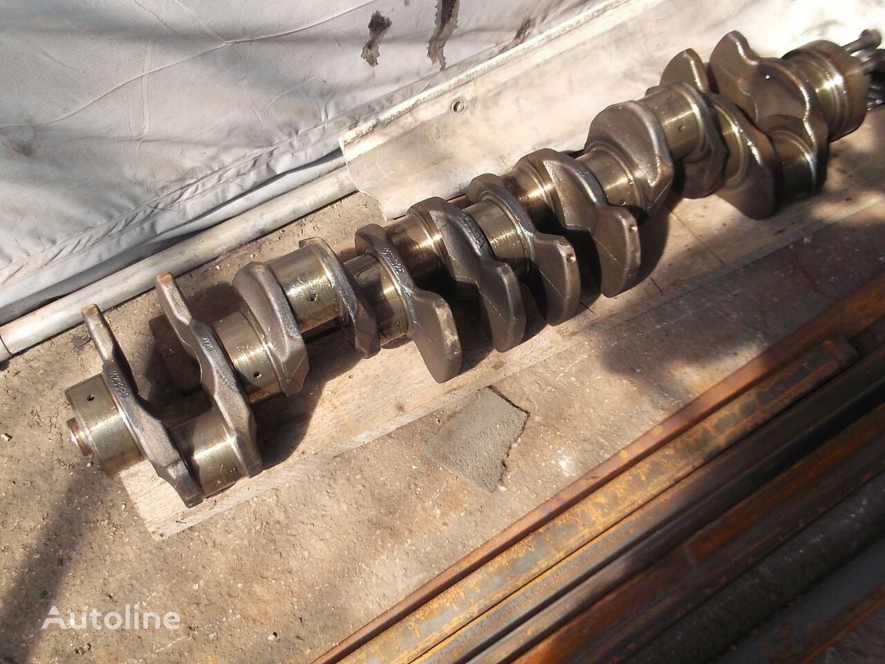 arbore cotit Scania T, P, G, R, L series HPI crankshaft, EURO 3, EUOR 4, 1743584, 57 pentru cap tractor Scania R, P, G, L series