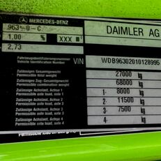 cabină Daimler-Benz MERCEDES-BENZ,DAIMLER Actros MP4 2551 (01.12-) pentru cap tractor Mercedes-Benz Actros MP4 Antos Arocs (2012-)