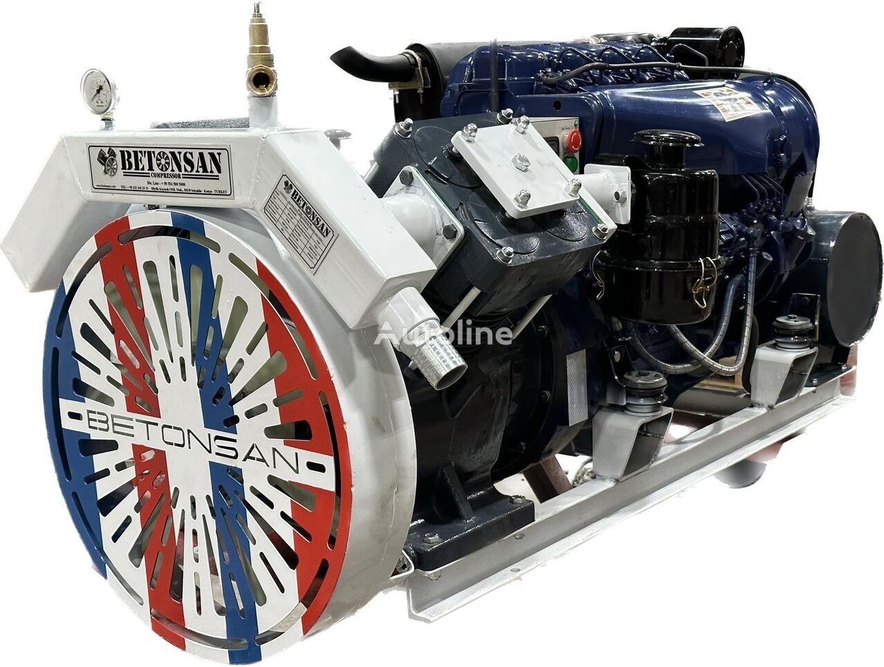 compresor pneumatic Betonsan Diesel Compressor pentru cisternă