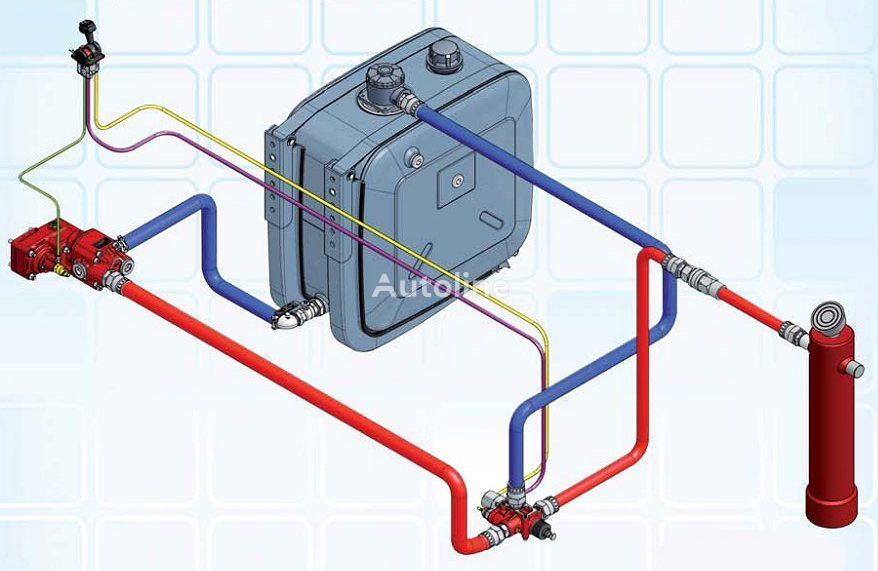 sistem de basculare pentru camion