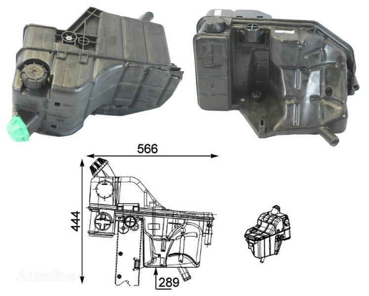 vas de expansiune Mercedes-Benz 0005003149.89100002004 BEHR HELLA 89100002004 pentru camion Mercedes-Benz ACTROS