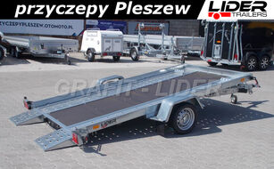 remorcă transport auto Temared Car transporter trailer TM-121 przyczepa 350x180cm, Car Flat 351 nou