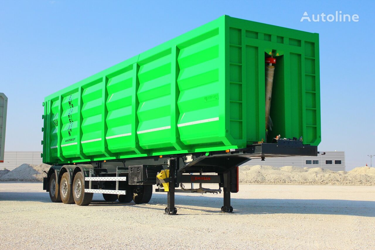 semiremorcă basculantă Emirsan Immediate Delivery From Stock 70 M3 HARDOX ACCORDION TIPPER nouă