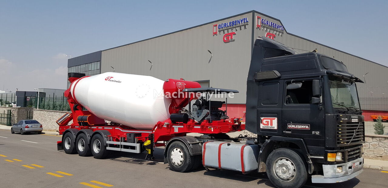 semiremorcă betoniera Gürleşenyıl concrete mixer semi trailers nou