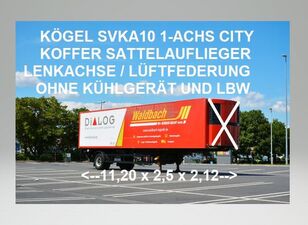 semiremorcă furgon Kögel nouă