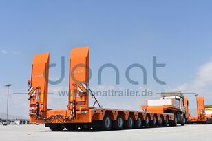 semiremorcă transport agabaritic DONAT 8 axle lowbed with hydraulic Gooseneck - Heavy Duty nouă