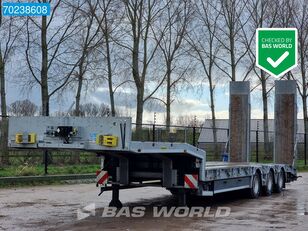 semiremorcă transport agabaritic Humbaur 3 axles TÜV 06-24 Verbreiterbar Liftachse Hartholz-Boden SAF