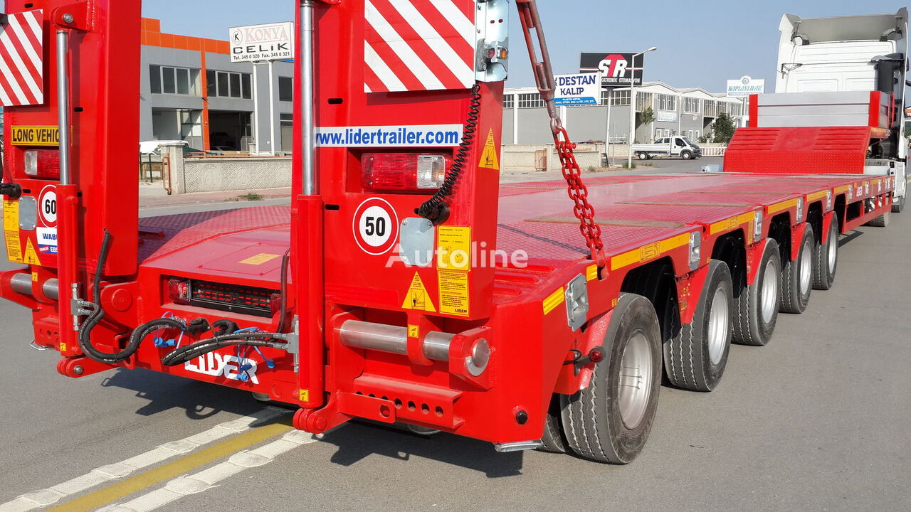 semiremorcă transport agabaritic Lider 2024 NEW DIRECTLY FROM MANUFACTURER COMPANY AVAILABLE IN STOCK nouă