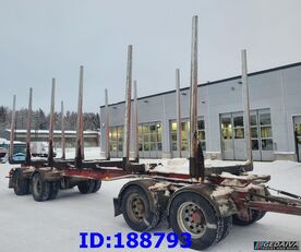 semiremorcă transport de lemne MALKKI RJ4-10200 - 4 Axles
