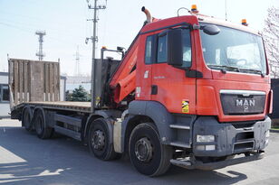 tractari auto MAN TGS 35.360 E5 EEV 8×2 / HDS HIAB XS 166 HIDUO / Tow truck