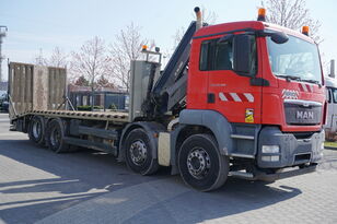 tractari auto MAN TGS 35.360 E5 EEV 8×2 / HDS HIAB XS 166 HIDUO / Tow truck