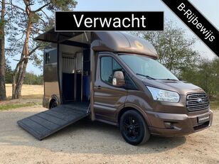 transport cai Ford Transit 170PK 2-paards paardenvrachtwagen B-rijbewijs 2018