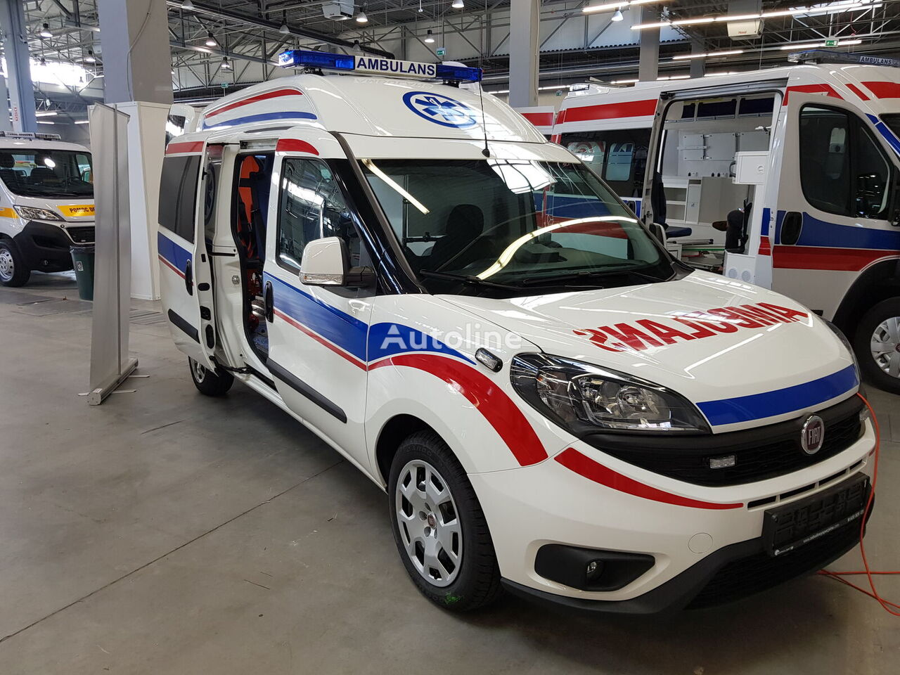 ambulanta FIAT Doblo 1.6 SX L2H2 ambulans nouă
