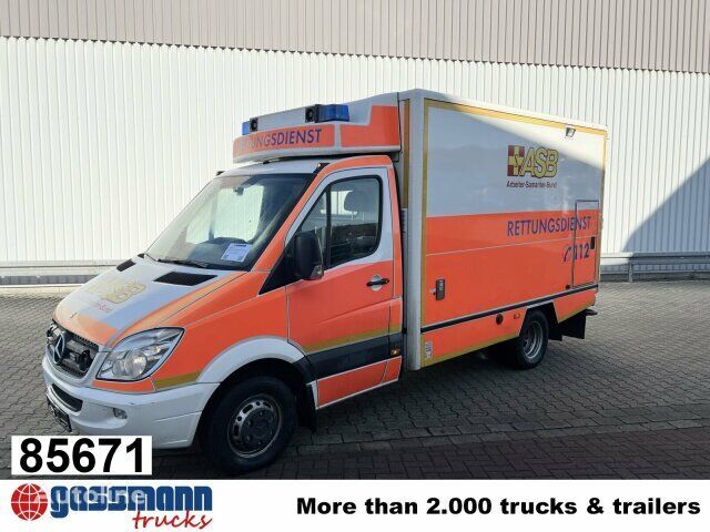 ambulanta Mercedes-Benz Sprinter 516 CDI 4x2, Rettungswagen, Retarder