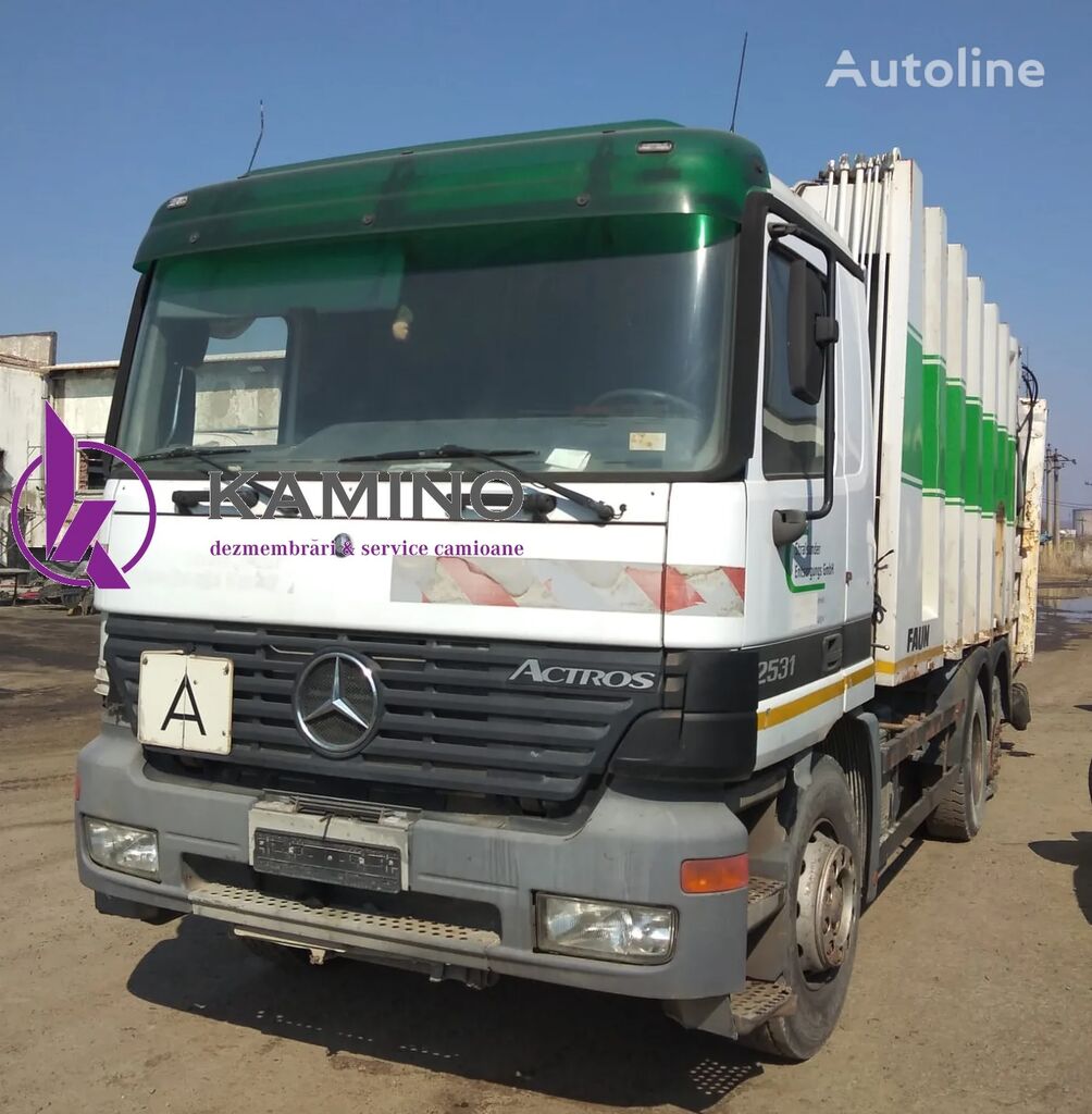 maşina de gunoi Mercedes-Benz Piese din dezmembrare camion Mercedes Actros 2531 Gunoiera